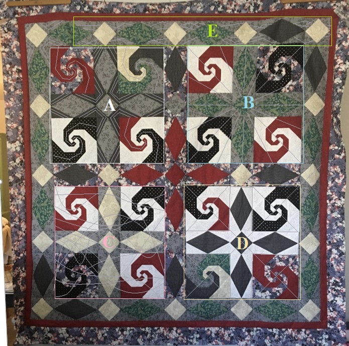 Dracula Quilt Progress Joy Verbs