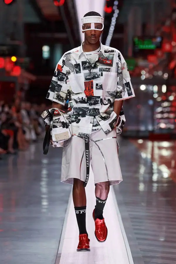 フェラーリがファッションシーンへの本格参入を祝して史上初のランウェイショーを開催 Ferrari Debuts First Runway Collection Fashion Menswear Womenswear