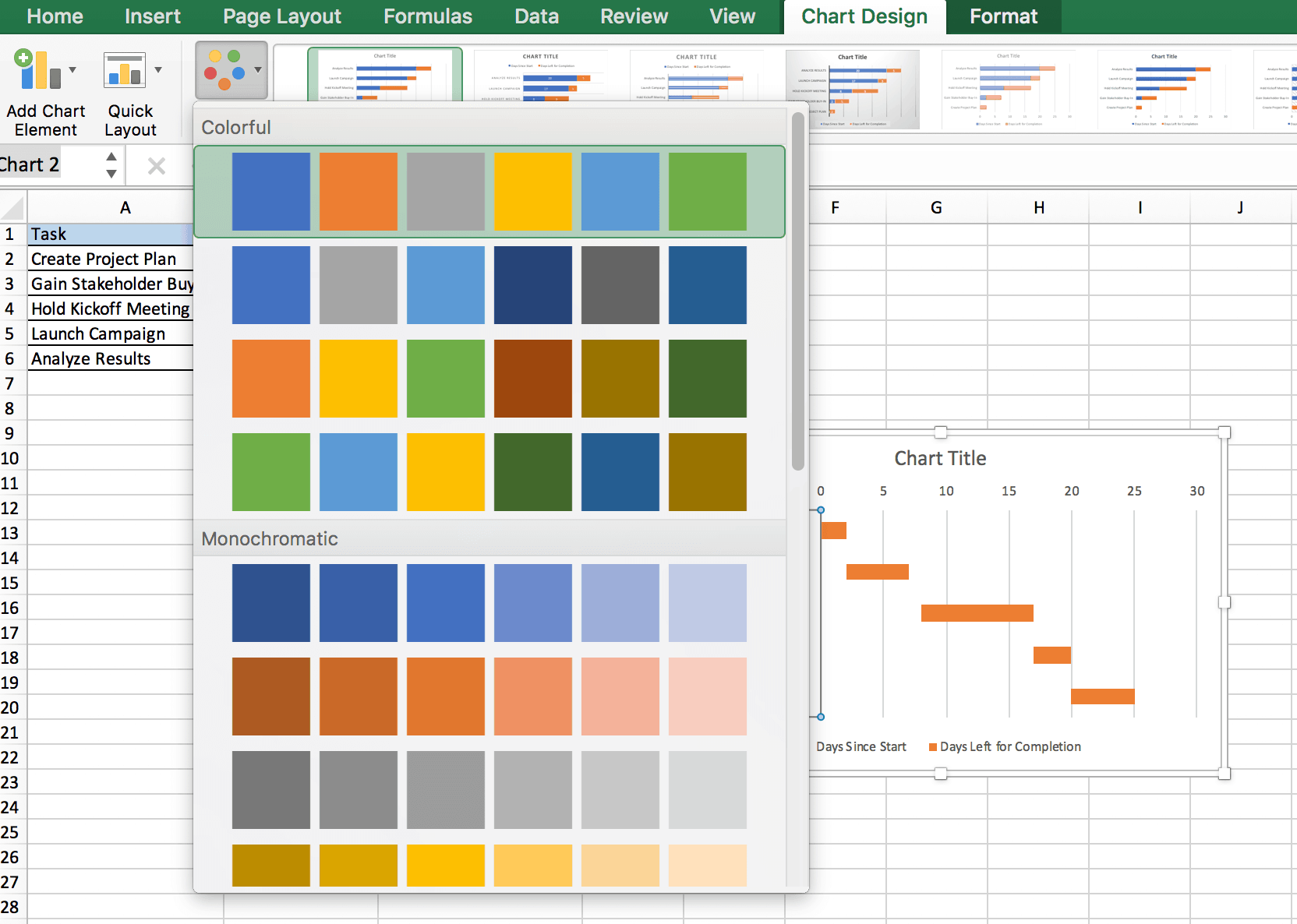 無料の Excel ガント チャート テンプレート、チュートリアル、およびビデオ Smartsheet