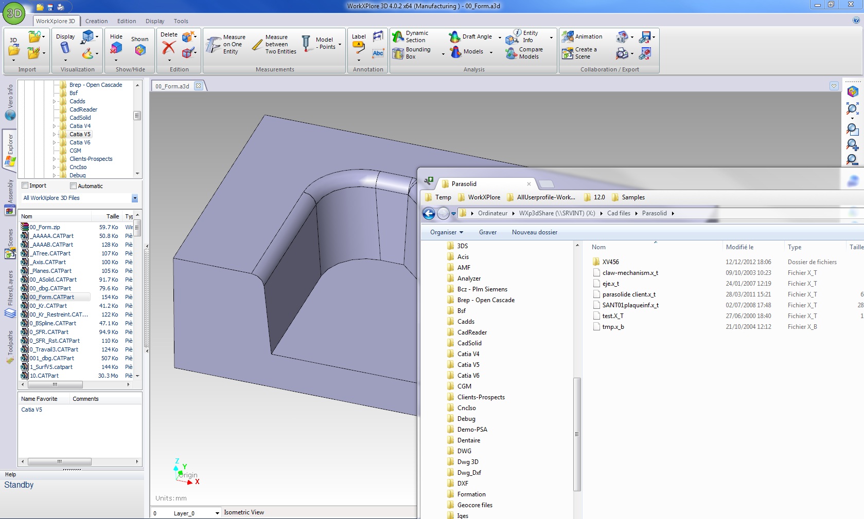 ファイルのインポート/エクスポート WORKXPLORE 高機能・高速表示スマートエンジニアリングビューワ