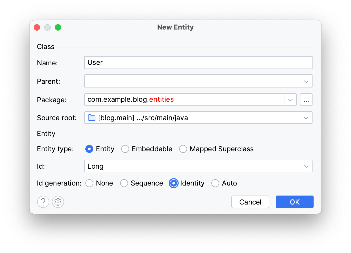 Use Flyway with JPA/Hibernate entities in IntelliJ IDEA JPA Buddy