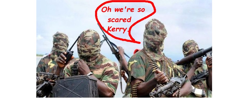 IHTM Kerry slams Boko Haram for not offering health insurance