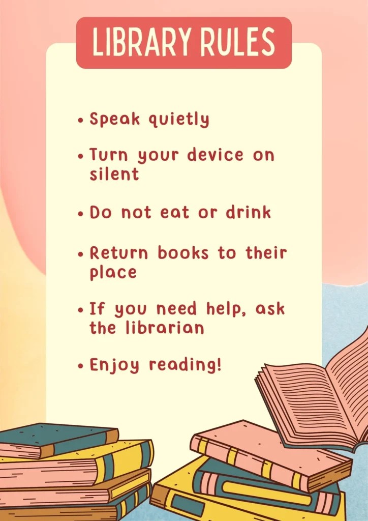 Library Rules