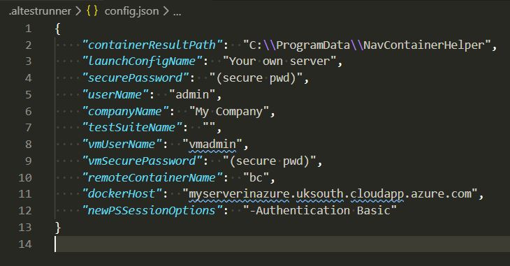Testing Against a Remote Docker Host with AL Test Runner James Pearson