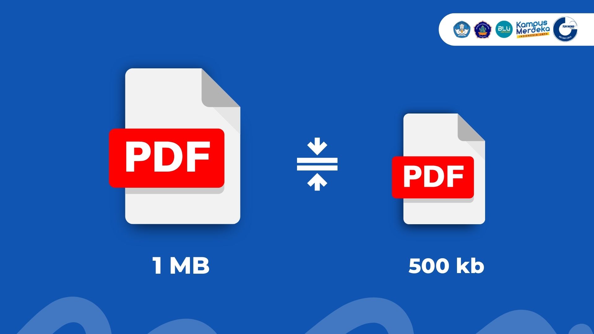 The PDF Compression Achieving Under 500KB Files