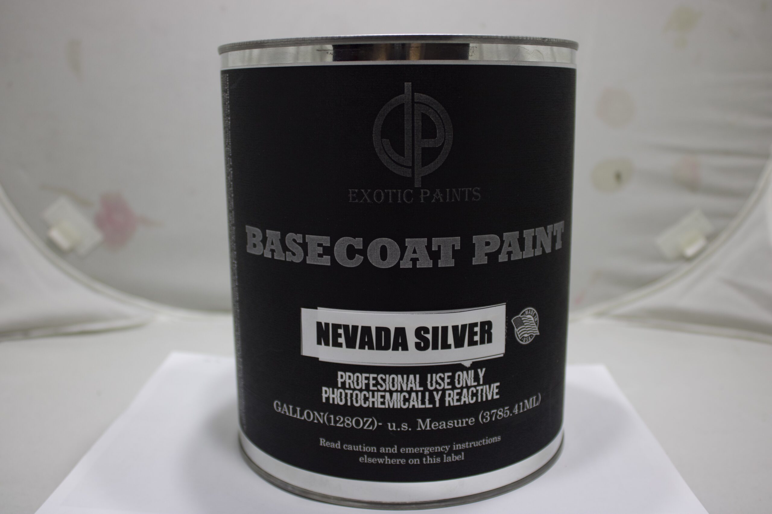 Nevada Silver Basecoat Paint JP Exotic Paints