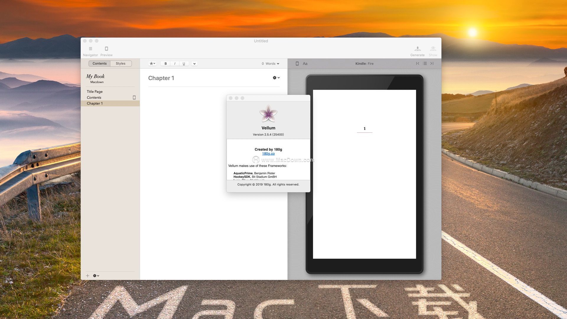 Vellum MacVellum for Mac(电子书制作工具) Mac下载