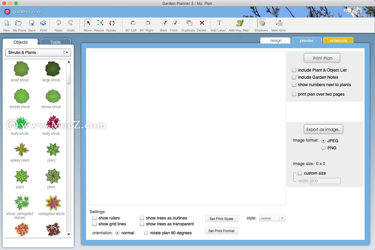 Garden Planner for Mac破解版下载GardenPlanner for Mac(园林绿化设计软件) Mac下载
