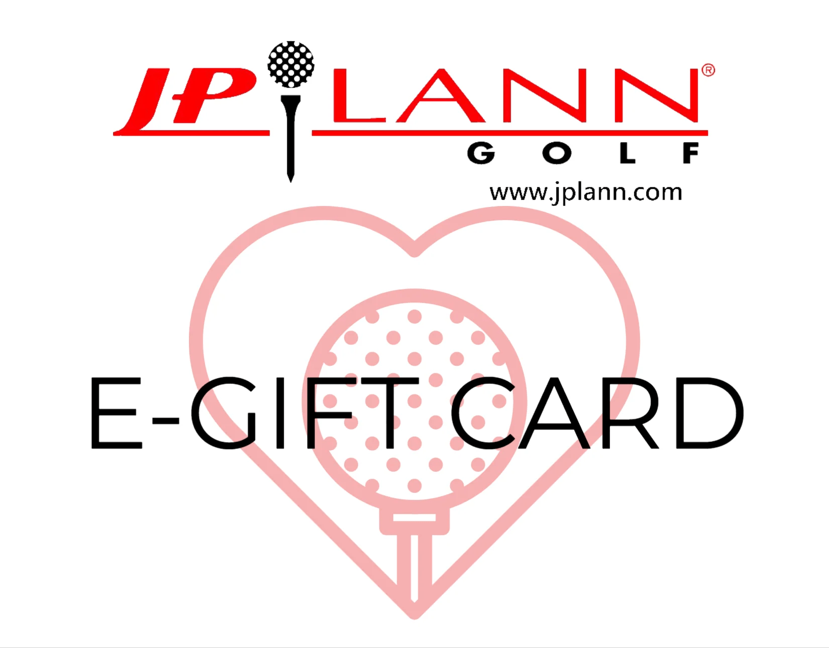 JP Lann Golf Gift Card JP Lann Golf