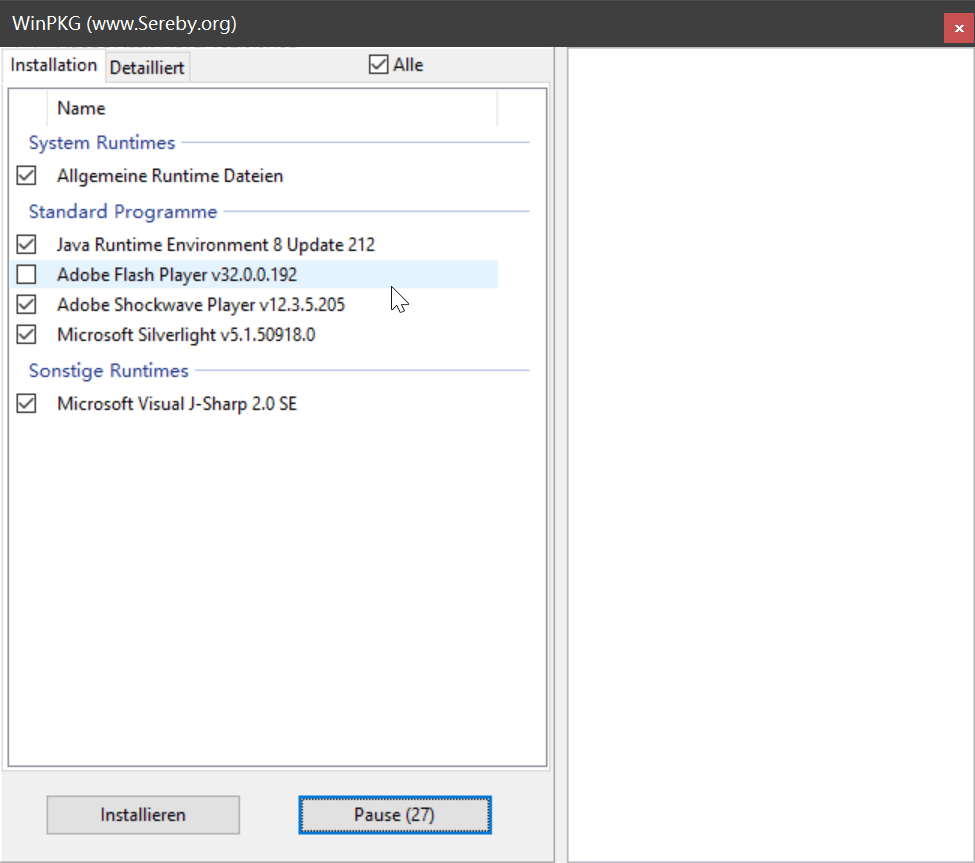 All in One Runtimes 简要介绍