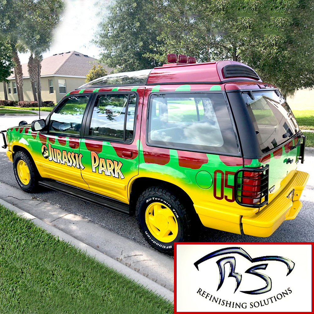 Jurassic park ford explorer