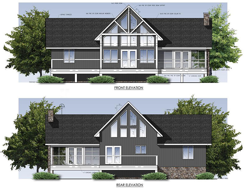 Residential Architectural Renderings for Home Builders Akron Cleveland