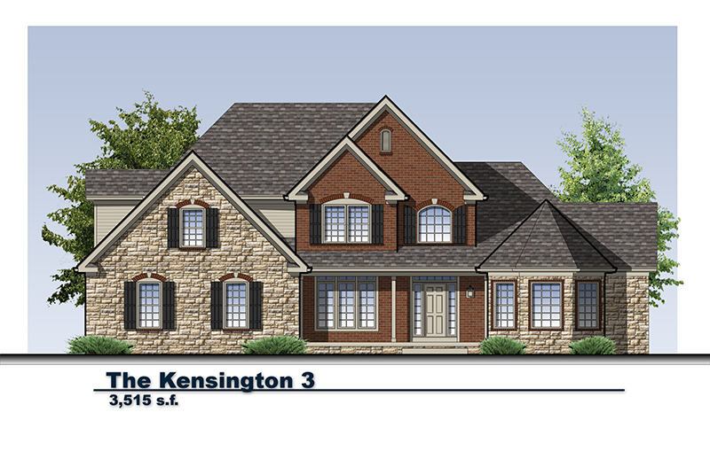 Residential Architectural Renderings for Home Builders Akron Cleveland