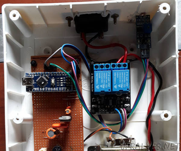 Motion Activated Light Switch With Light Sensor