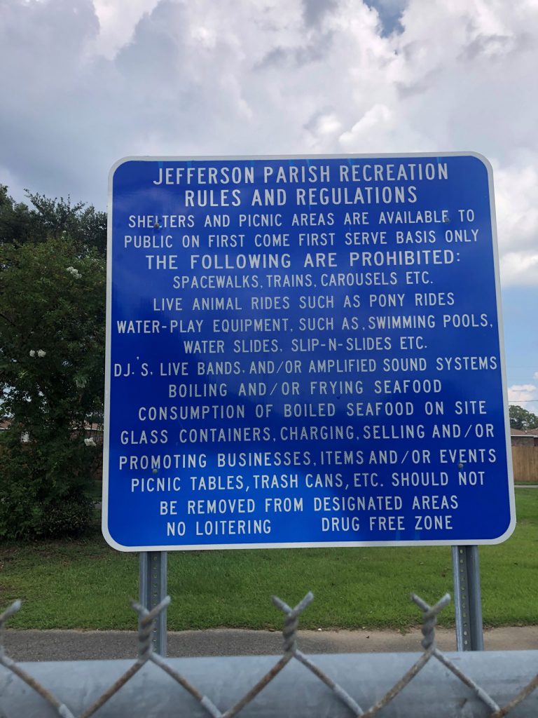 Esther St. Walking Track — Jefferson Parish Parks & Recreation