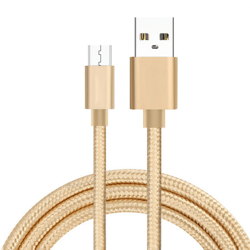 Cable 3 metros Micro Usb V8 Nylon Carga Rápida JPSYSTEMS mayorista de