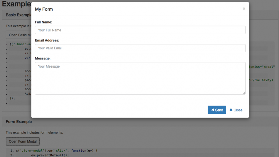 Bootstrap modal file upload example ntkaser