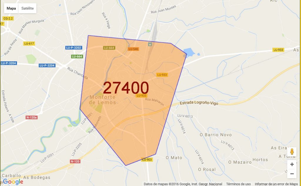 Prefijos telefónicos y códigos postales de España JR Casan