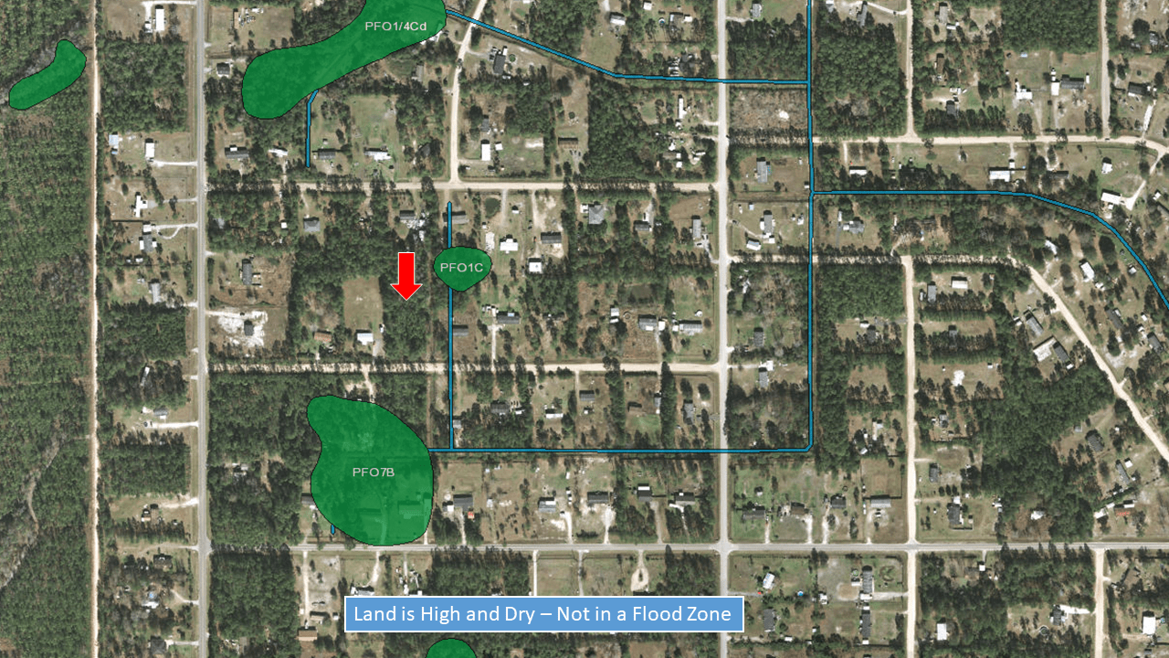 Middleburg, FL 1+ Acre on a Quiet Street, Mobile Homes OK, Close to