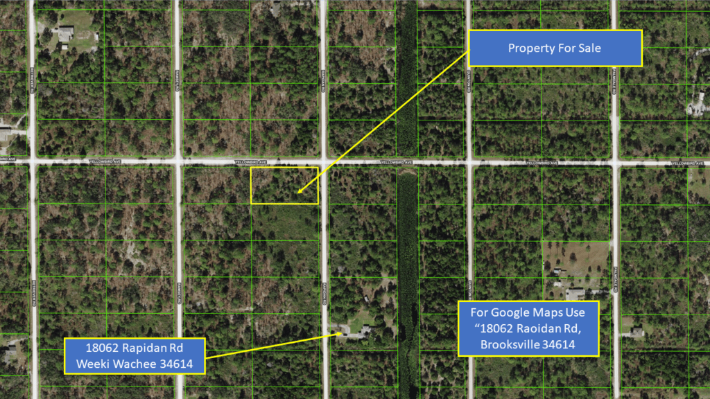 Brooksville, FL 1+ Acre in the Quiet Part of Royal Highlands 19,900 No Extra Fees! JRJ