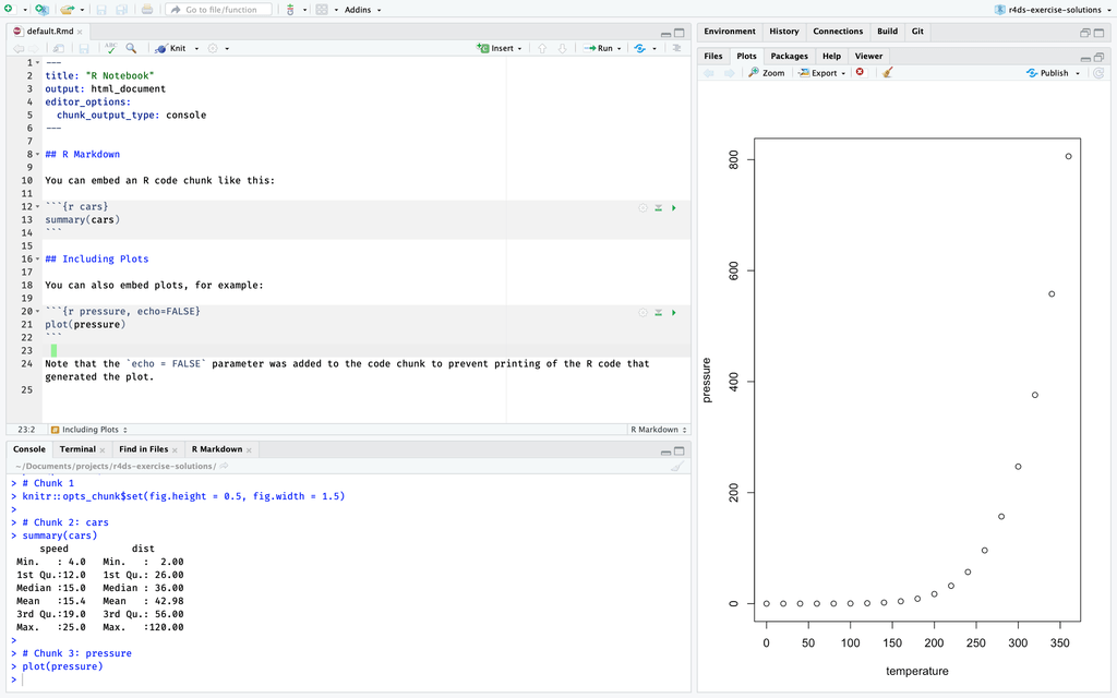 27 R Markdown R for Data Science Exercise Solutions