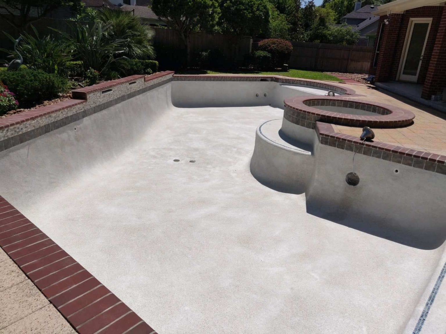 Friendswood TX Concrete Pool Deck Resurfacing JR Pool Plastering