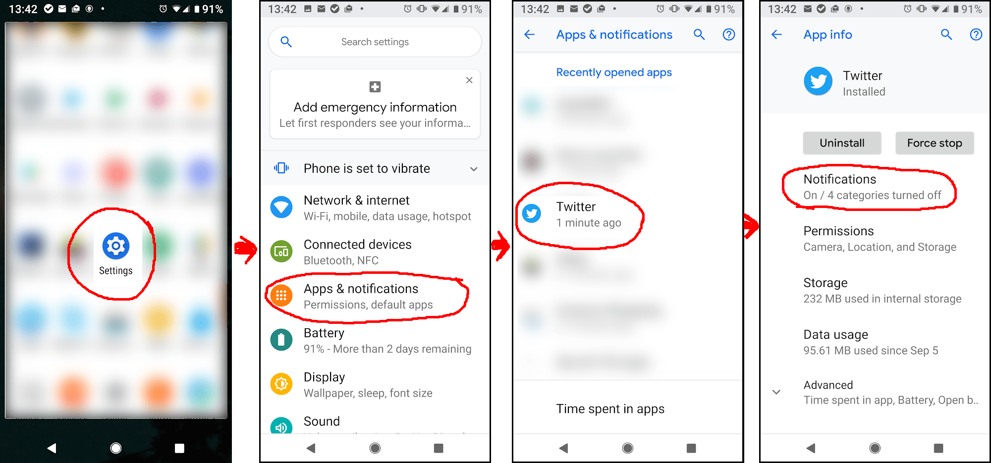 Disable Twitter vibration on Android (8.0 and up) JRS Systems the blog