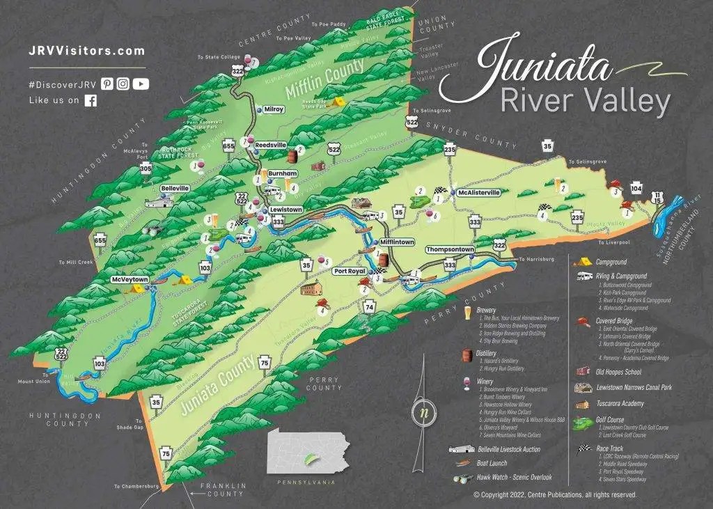 Home Juniata River Valley Visitors Bureau