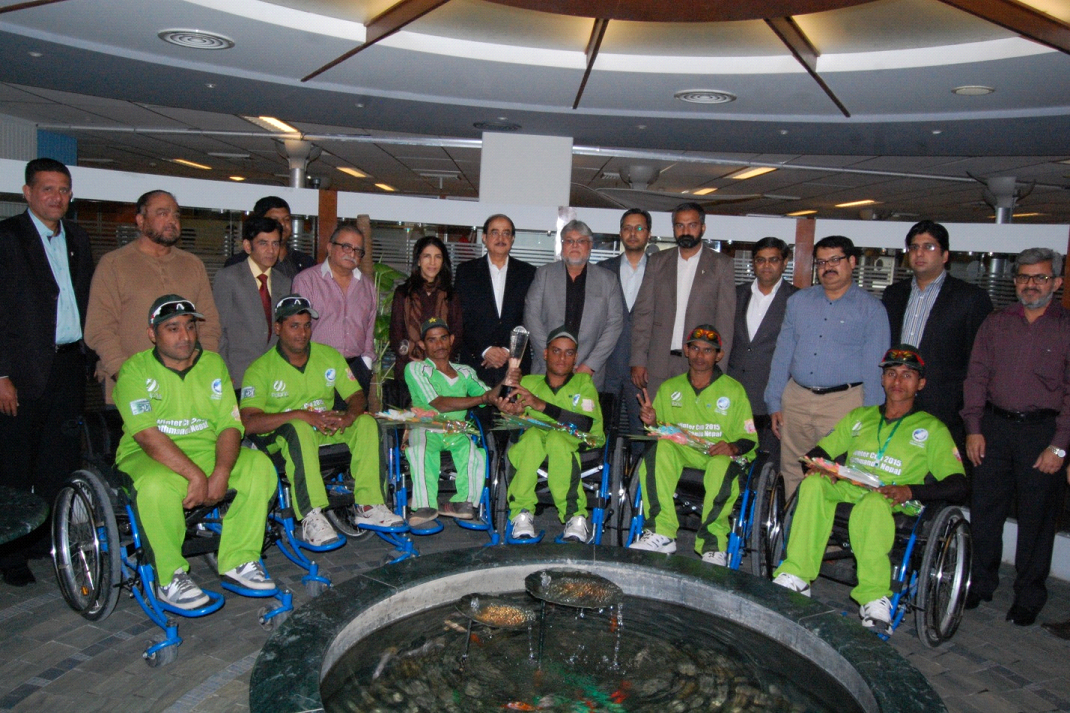 Pakistan Wins International Wheelchair Cricket 26 February, 2015 JSCL