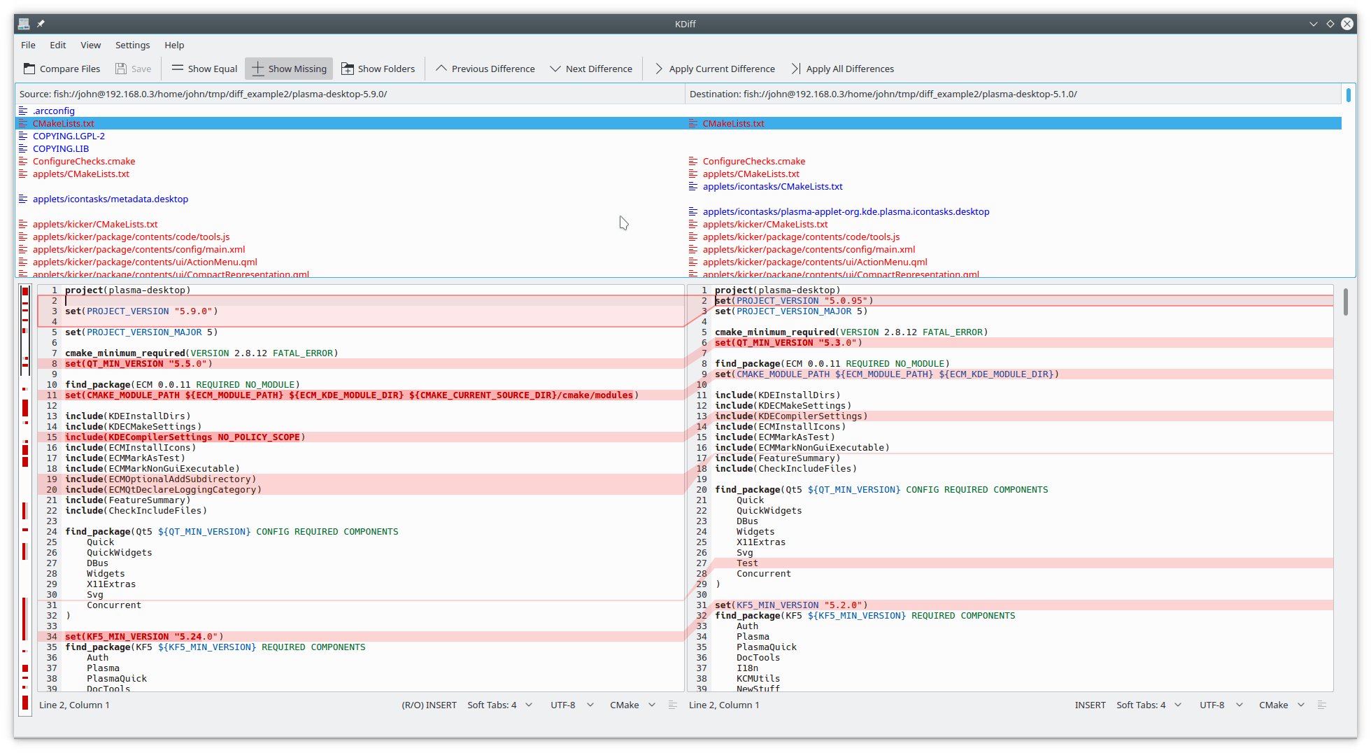 GitHub jsalatas/kdiff KDiff is a graphical difference viewer for the
