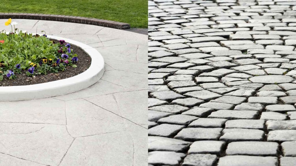 Pavers vs Concrete Per Square Foot JS Brick Pavers