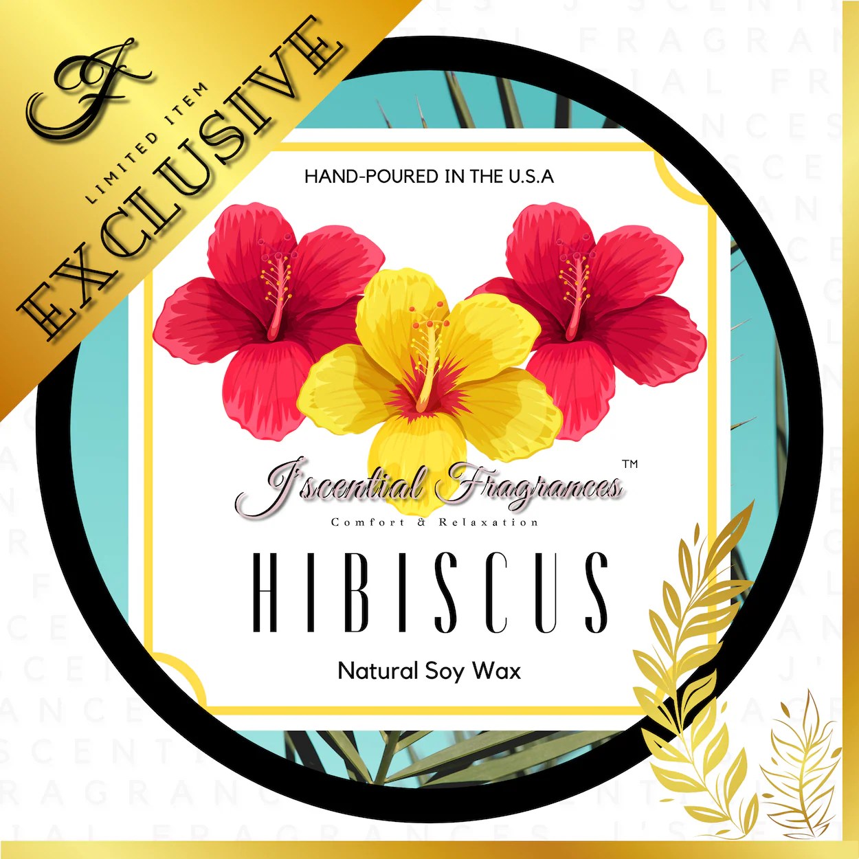Hibiscus (CandleTin) J'scential Fragrances LLC