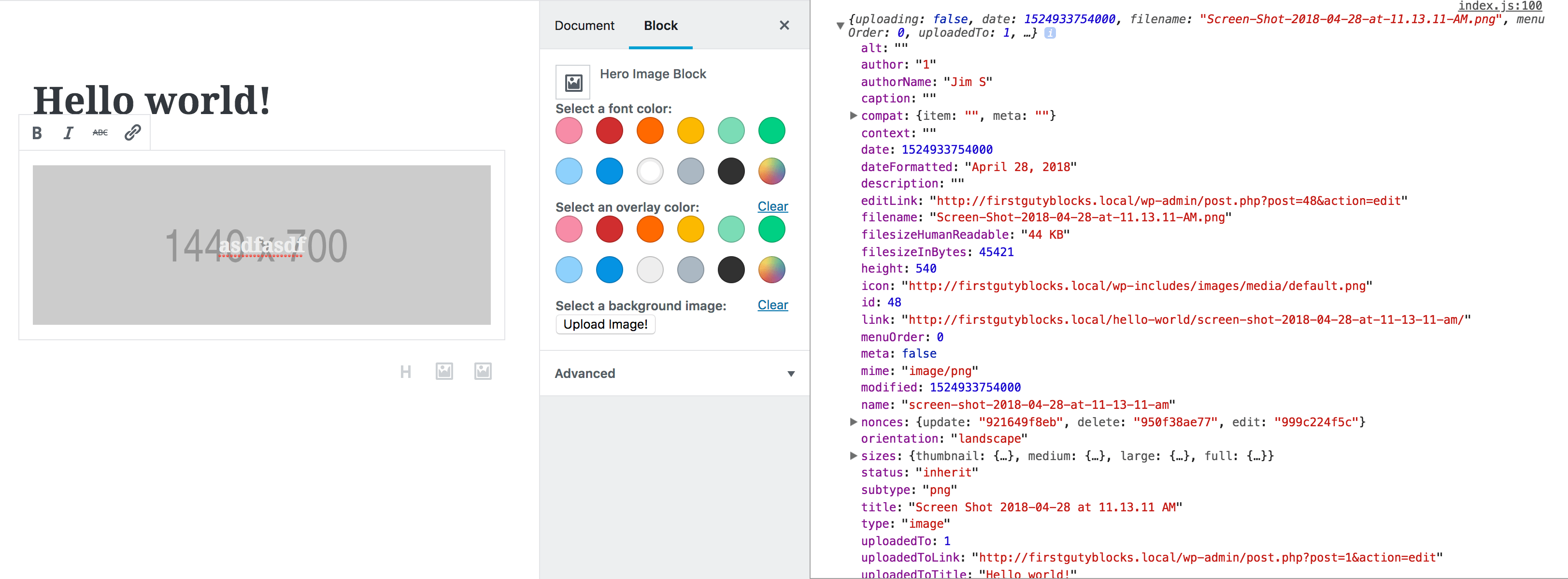 WordPress Gutenberg Blocks Example Creating a Hero Image Block with