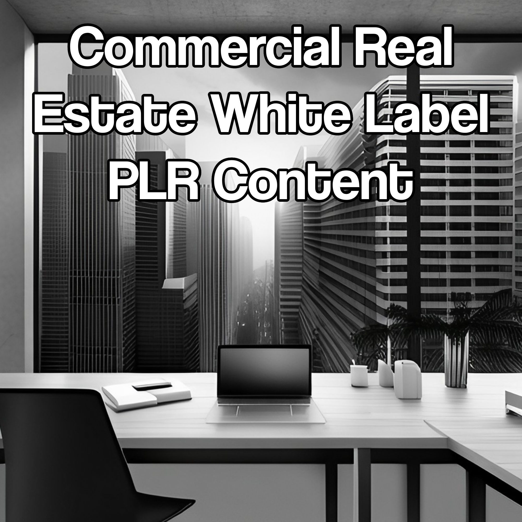 Commercial Real Estate White Label PLR Content J. Scott Digital