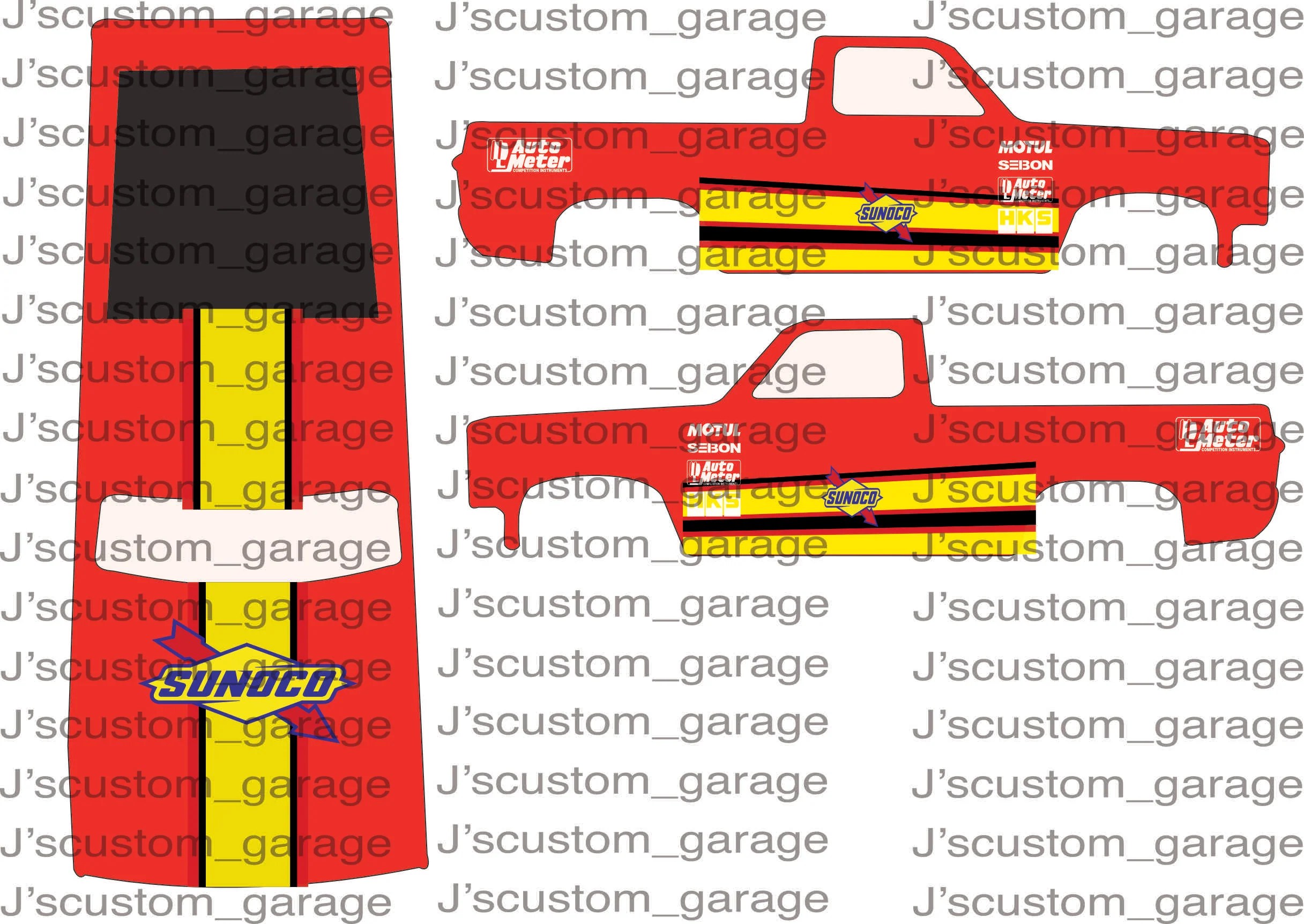 Sunoco 83 Silverado (54) J’scustom_Garage