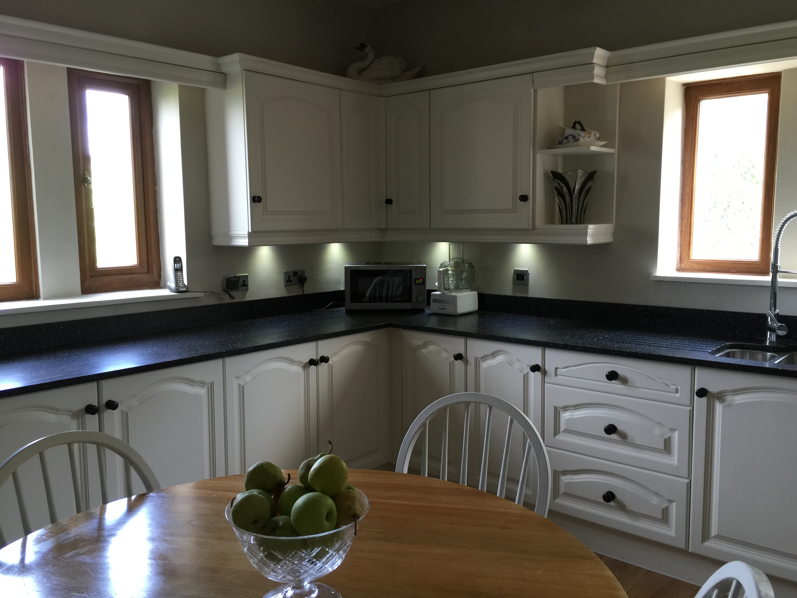 Mistral worktops hand painted kitchen JS Decor