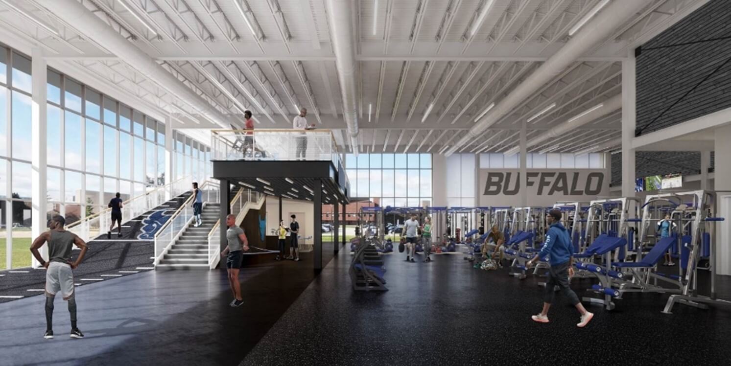 SUNY Buffalo New Sports Performance Center • Jade Stone Engineering