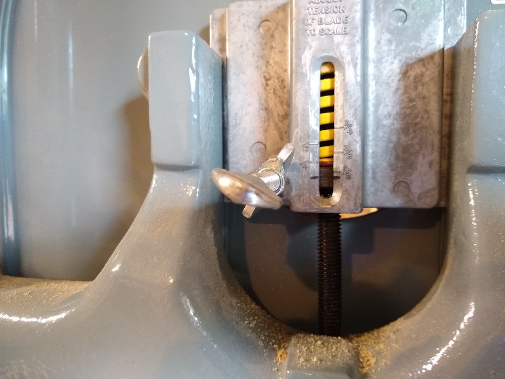 Bandsaw Blade Tension Calibration Jonathan Sevy