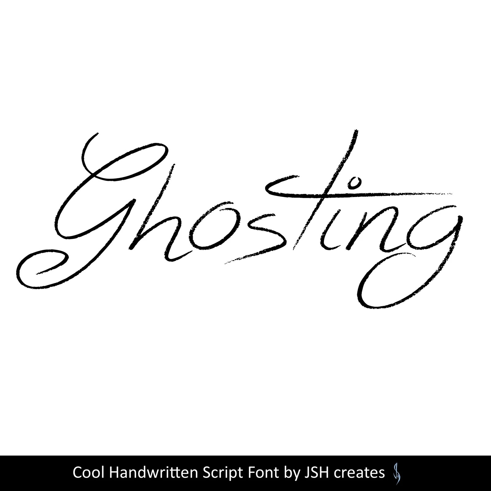 Ghosting Font