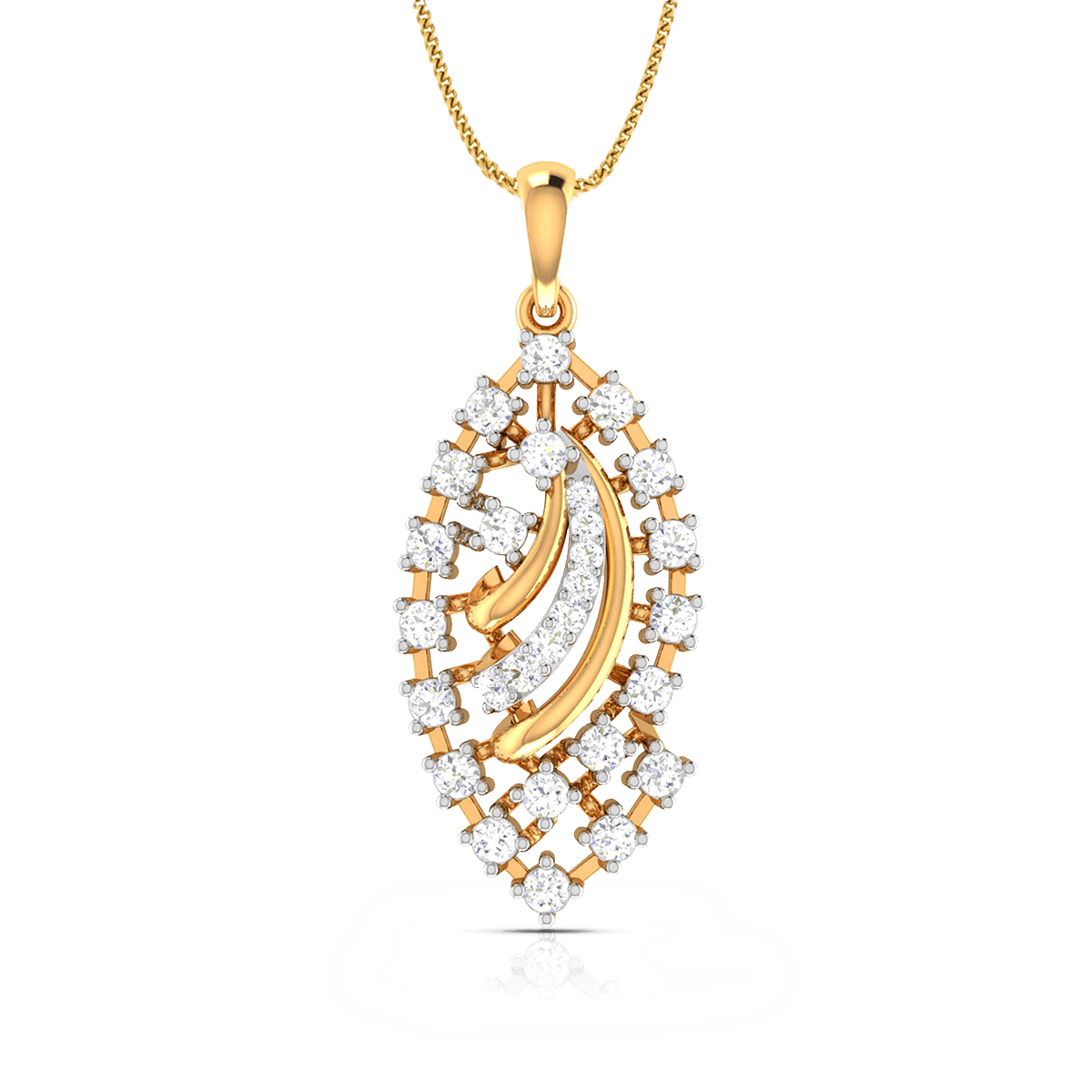 Lustrous Diamond Pendant JShine Jewellery