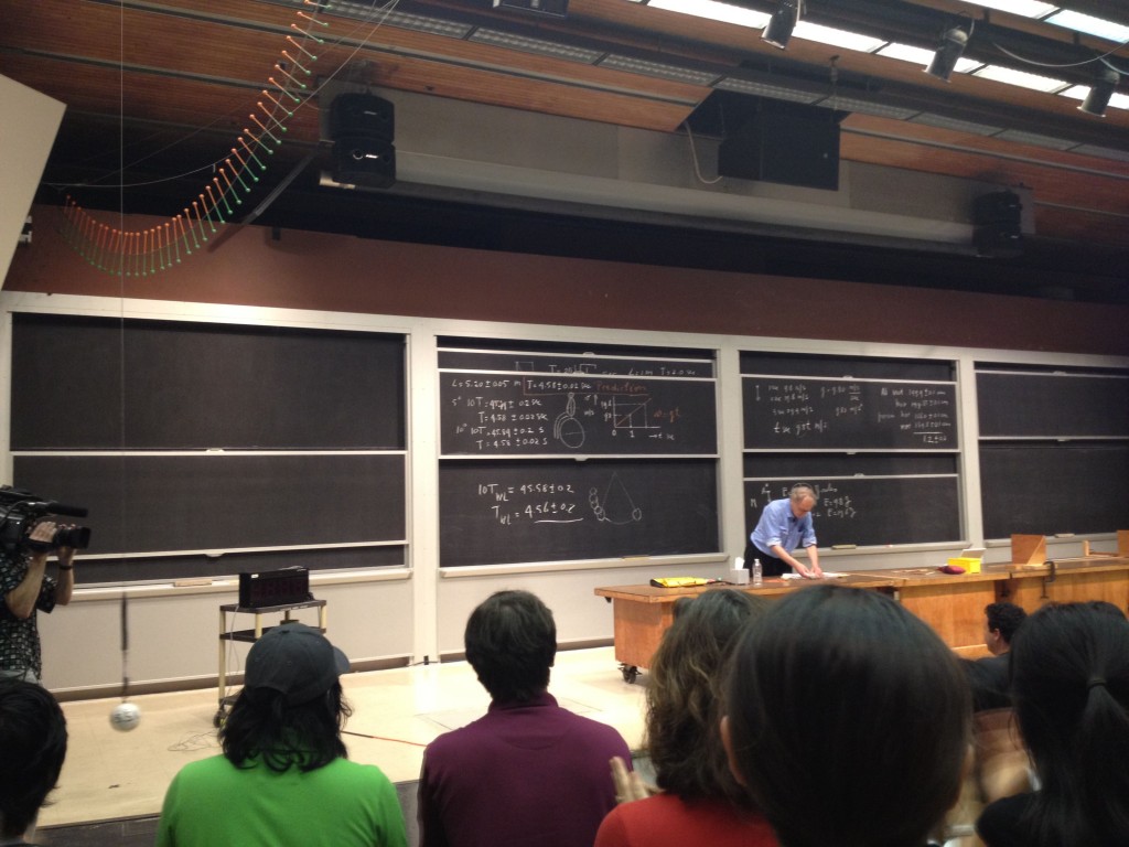 Walter Lewin MIT video star Even Josh Knows