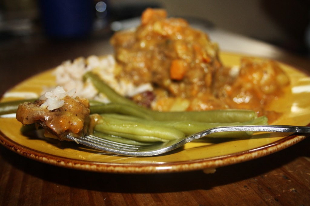 Jamaican Curried Lamb Chops…with Coconut Rice & Peas My Wooden Spoons