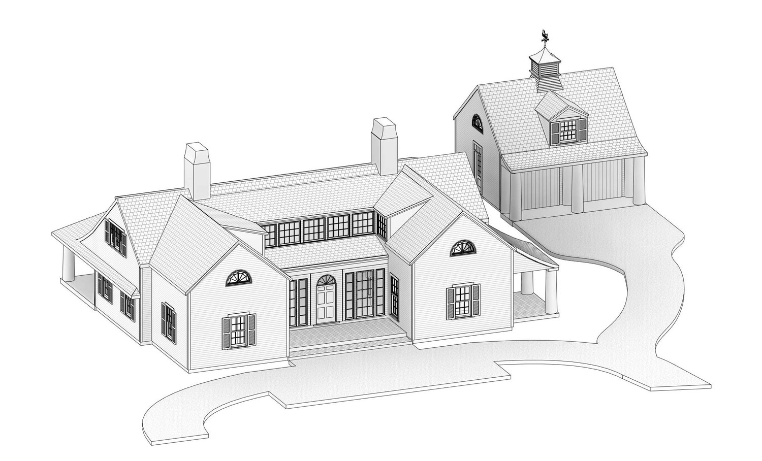 New House Bald Peak Colony Club Judge Skelton Smith Architecture