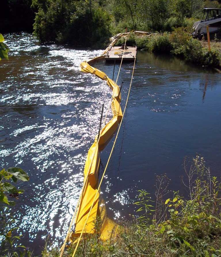 Pipeline Riverbank Restoration Job Site Services