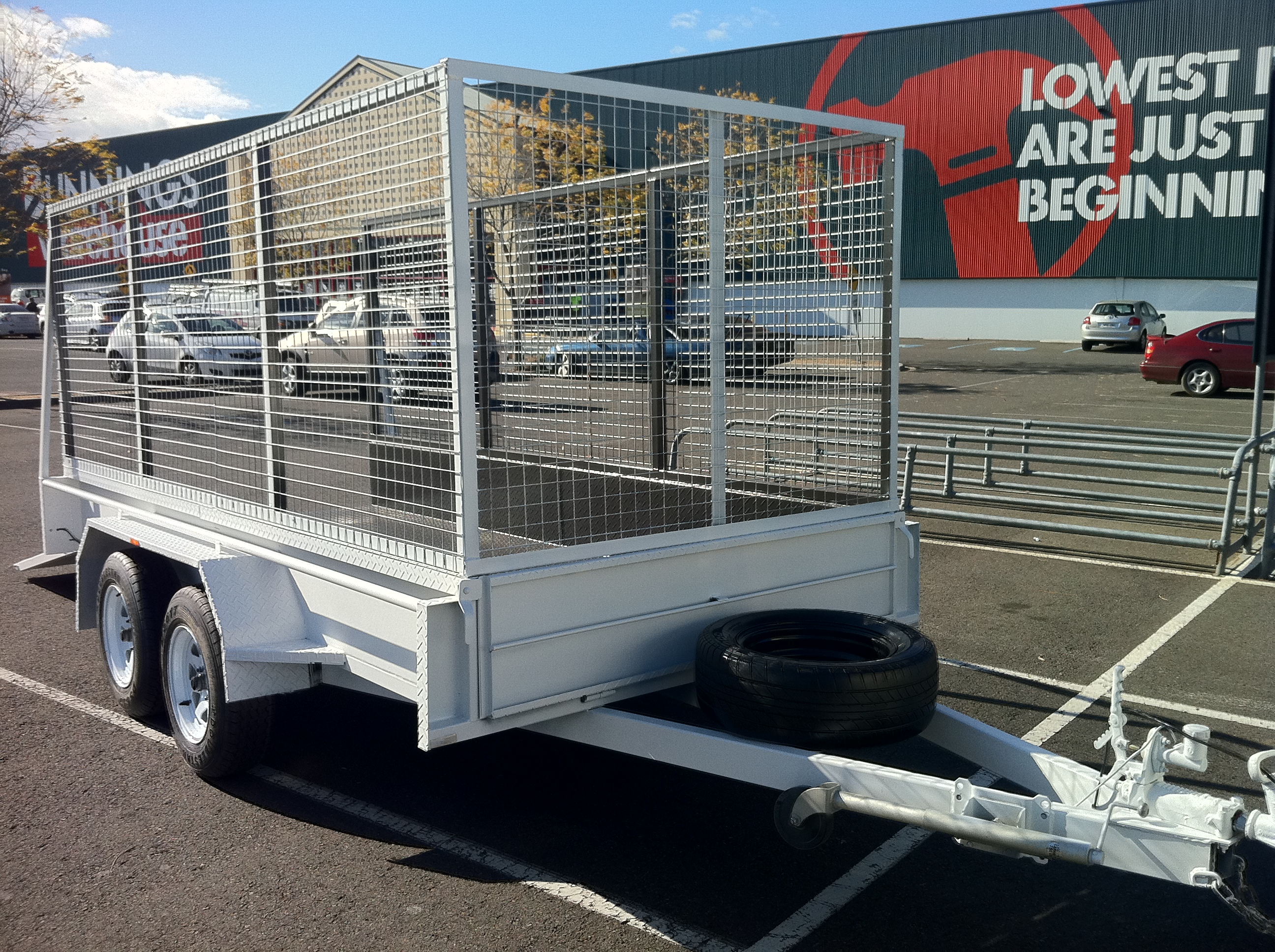 Cage Trailer (Dual) JST Trailers