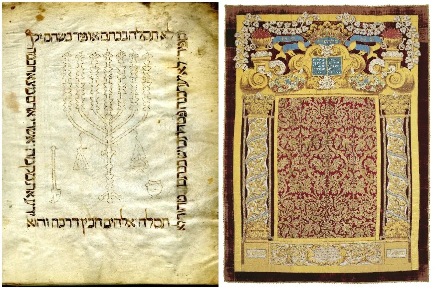 These stunning menorah depictions are on display in the Vatican and