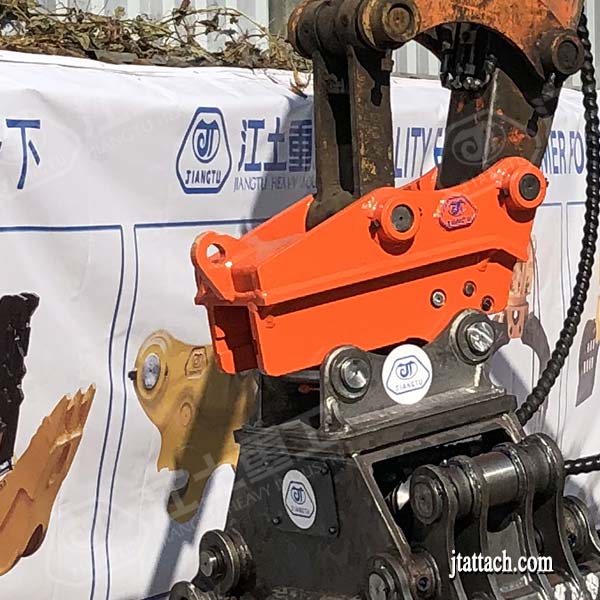 Jiangtu Fully Automatic Double Locking Hydraulic Quick Hitch Coupler JIANGTU Excavator Attachments