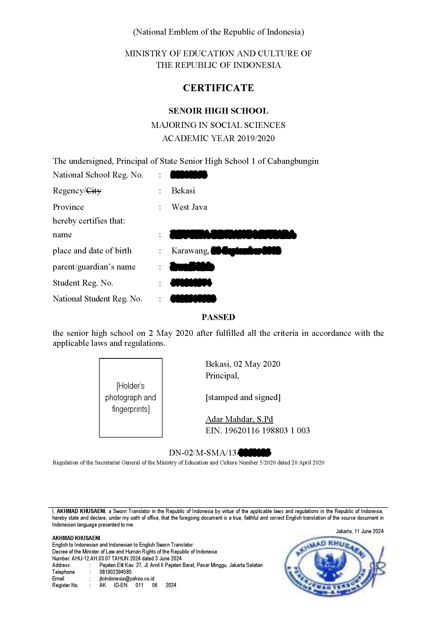 Prosedur JTC Indonesia Jasa Penerjemah Dokumen Tersumpah