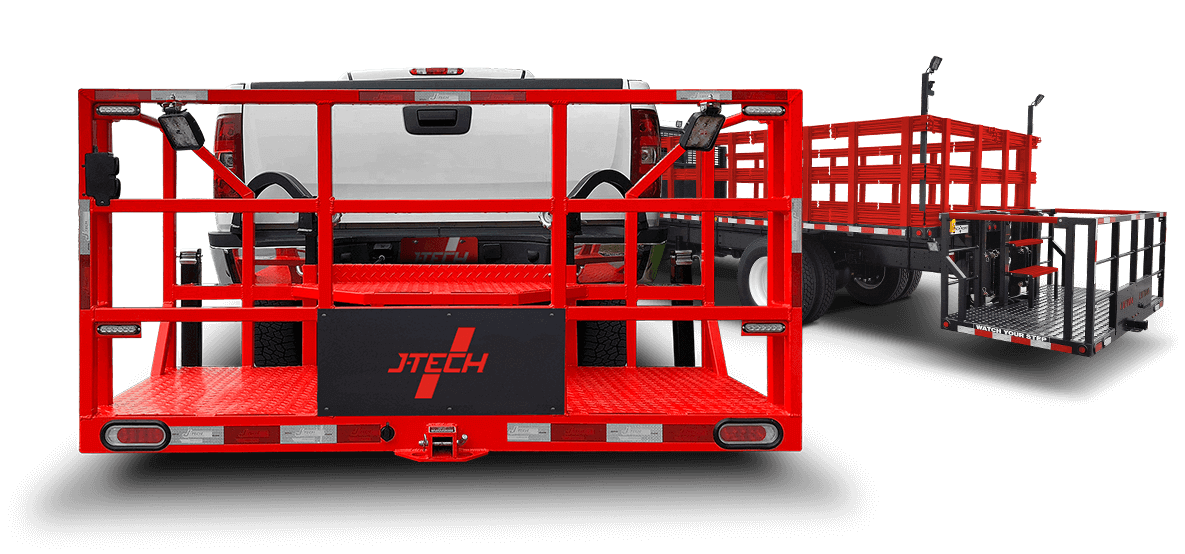 Hitch Mount Safety Baskets, Cone Pattern Setting Equipment