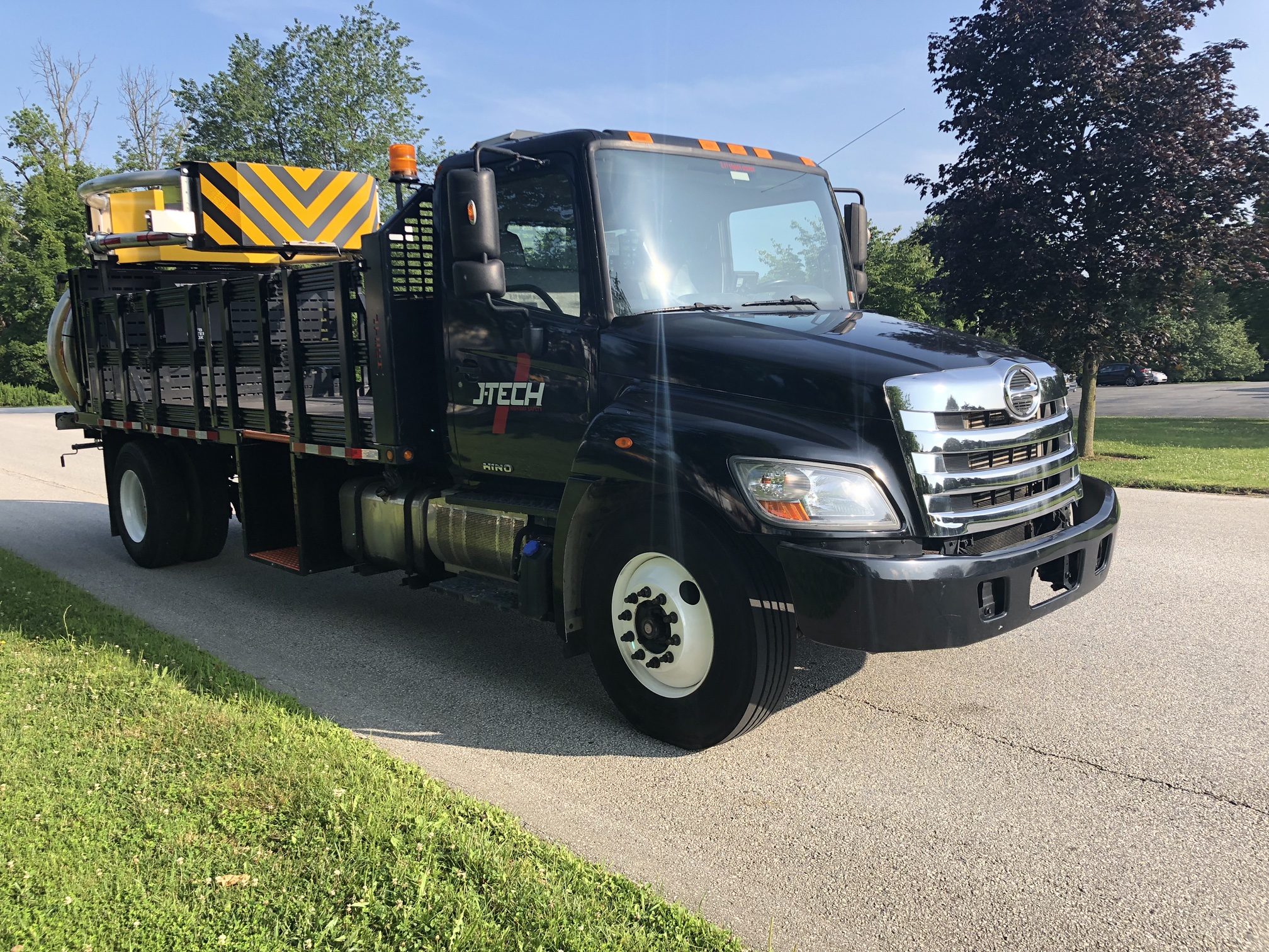 2012 Hino 338 Attenuator Truck For Sale and Rent JTech Highway Safety